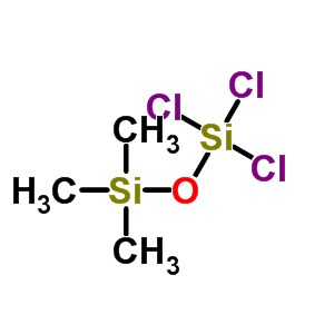 1,1,1-三氯-3,3,3-三甲基二硅氧烷结构式_2750-45-0结构式