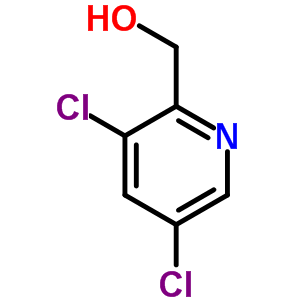 3,5-二氯-2-吡啶甲醇结构式_275383-87-4结构式