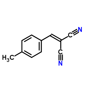 2-(4-Methylbenzylidene)-malononitrile Structure,2826-25-7Structure