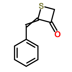3-Thietanone,2-(phenylmethylene)- Structure,28786-93-8Structure