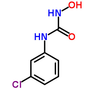 n-(3-氯苯基)-n-羟基-脲结构式_28788-18-3结构式