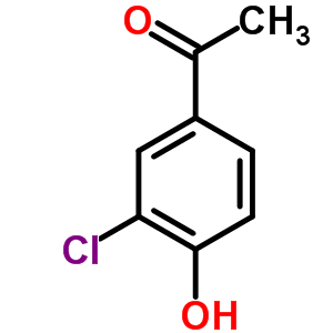 1-(3-氯-4-羟基苯基)-1-乙酮结构式_2892-29-7结构式