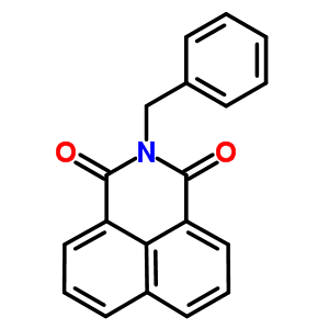 2-苄基-1H-苯并[de]异喹啉-1,3(2H)-二酮结构式_2896-24-4结构式