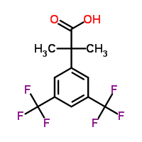 2-(3,5-Bis-trifluoromethyl-phenyl)- 2-methyl-propionic acid Structure,289686-70-0Structure