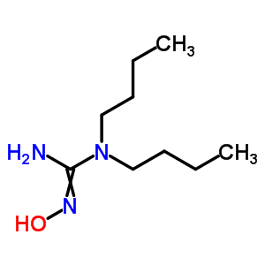 N,N-二丁基-n-羟基-胍结构式_29044-29-9结构式