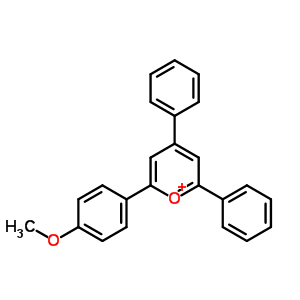 2-(4-Methoxyphenyl)-4,6-diphenylpyrylium tetrafluoroborate Structure,2907-13-3Structure