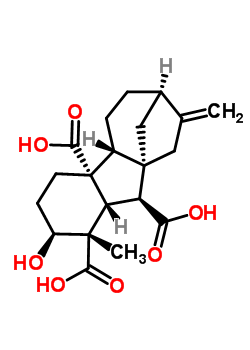 赤霉素A13结构式_2922-24-9结构式