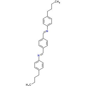 N,N-对苯二亚甲基-双(4-丁基苯胺)结构式_29743-21-3结构式
