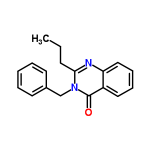 3-Benzyl -2-propyl -3h-quinazolin-4-one Structure,297762-39-1Structure