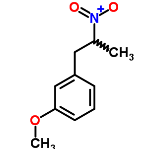 m-(2-硝基丙基)-苯甲醚结构式_29865-53-0结构式