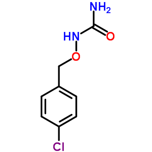 N-[(4-氯苯基)甲氧基]-脲结构式_30204-29-6结构式
