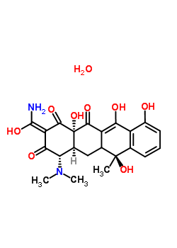 四环素水合物结构式_305833-60-7结构式