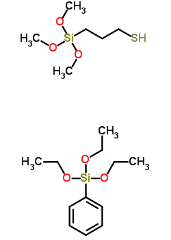 3-(Trimethoxysilyl)-1-propanethiol polymer with triethoxyphenylsilane Structure,30586-47-1Structure