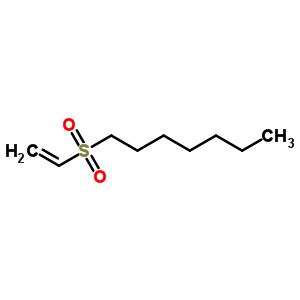 Heptane,1-(ethenylsulfonyl)- Structure,30719-65-4Structure
