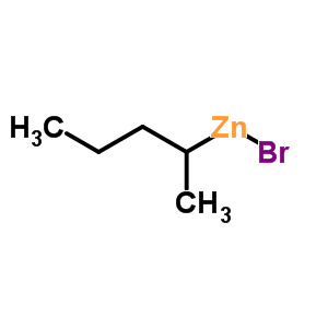 1-甲基丁基溴化锌结构式_308796-07-8结构式