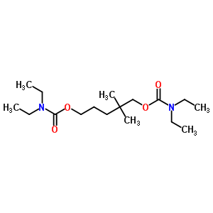 (8CI)-二乙基氨基甲酸 2,2-二甲基五亚甲酯结构式_31035-93-5结构式