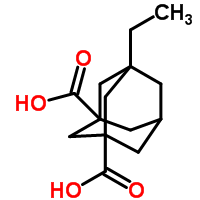 1-Ethyl-3,5-adamantanedicarboxylic acid Structure,313241-29-1Structure
