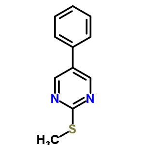 2-(Methylsulfanyl)-5-PhenylPyrimidine Structure,31408-20-5Structure