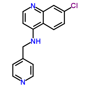 7-氯-n-(4-吡啶甲基)-4-喹啉胺结构式_31510-30-2结构式