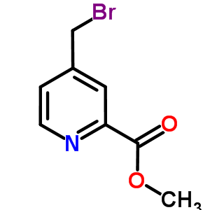 4-溴甲基吡啶-2-羧酸甲酯结构式_317335-16-3结构式