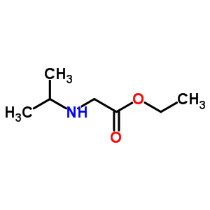 Glycine,n-(1-methylethyl)-, ethyl ester Structure,3183-22-0Structure
