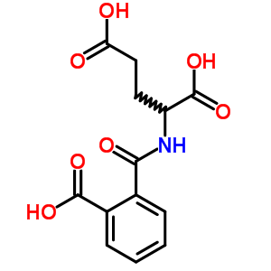 n-(2-羧基苯甲酰基)-谷氨酸结构式_3184-19-8结构式