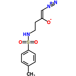 1-二氮杂-4-[[(4-甲基苯基)磺酰基]氨基]-2-丁酮结构式_32065-38-6结构式