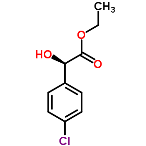 R-对氯扁桃酸乙酯结构式_32174-34-8结构式