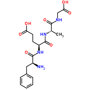 (4S)-4-[[(2s)-2-amino-3-phenylpropanoyl]amino]-5-[[(2s)-1-(carboxymethylamino)-1-oxopropan-2-yl]amino]-5-oxopentanoic acid Structure,32440-94-1Structure
