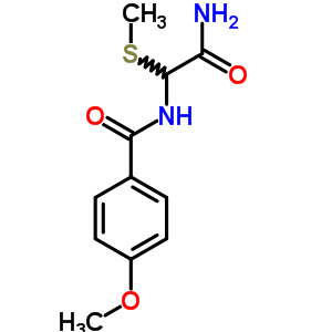 N-(氨基甲酰-甲基磺酰基-甲基)-4-甲氧基-苯甲酰胺结构式_32496-96-1结构式