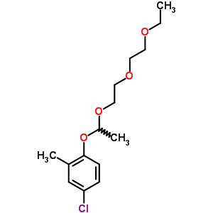 4-氯-1-[1-[2-(2-乙氧基乙氧基)乙氧基]乙氧基]-2-甲基-苯结构式_32514-69-5结构式
