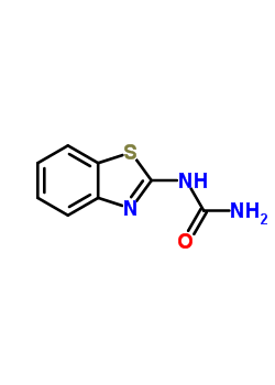 (6CI,7CI,9CI)-2-苯并噻唑-脲结构式_32568-55-1结构式