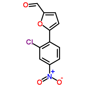 5-(2-氯-4-硝基苯基)呋喃-2-甲醛结构式_327049-94-5结构式