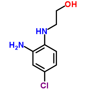 2-[(2-氨基-4-氯苯基)氨基]-乙醇结构式_33141-10-5结构式