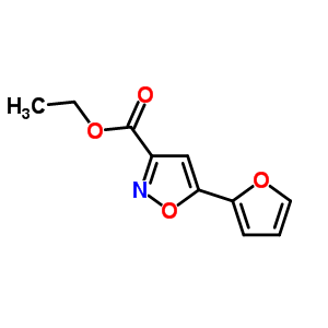 5-(2-呋喃基)异噁唑-3-羧酸乙酯结构式_33545-40-3结构式