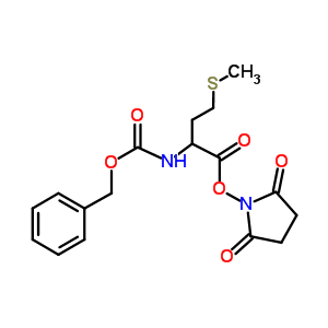 2,5-Dioxo-1-pyrrolidinyl n-[(benzyloxy)carbonyl]methioninate Structure,3392-01-6Structure