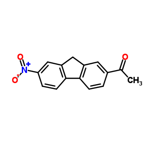 1-(7-硝基-9H-芴-2-基)-乙酮结构式_34172-49-1结构式