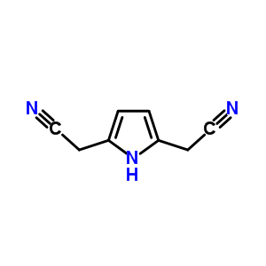 吡咯-2,5-二乙腈结构式_34211-88-6结构式