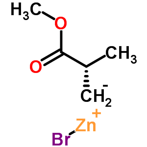 Bromozinc(1+) (2r)-2-(methoxycarbonyl)propan-1-ide Structure,343338-26-1Structure