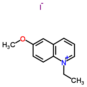 6-甲氧基-N-乙基喹啉碘化物结构式_34373-76-7结构式