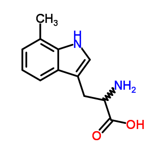 7-甲基色氨酸结构式_3456-73-3结构式