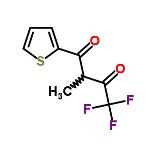 4,4,4-Trifluoro-2-methyl-1-thiophen-2-yl-butane-1,3-dione Structure,346-01-0Structure