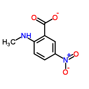 2-(Methylamino)-5-nitrobenzoic acid Structure,3484-33-1Structure