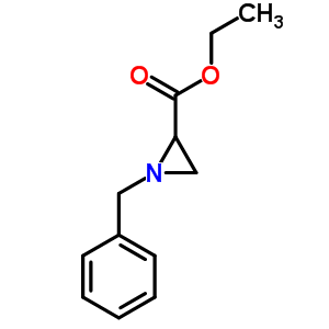 1-苄基-氮丙啶-2-羧酸乙酯结构式_34943-06-1结构式