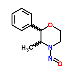 3-Methyl-4-nitroso-2-phenylmorpholine Structure,34993-08-3Structure