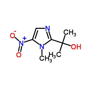2-(1-Methyl-5-nitro-1H-imidazol-2-yl)-propan-2-ol Structure,35175-14-5Structure