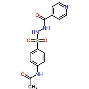 N-[4-[(吡啶-4-羰基氨基)氨基磺酰基]苯基]乙酰胺结构式_35285-73-5结构式