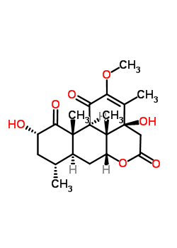 2Alpha,14-dihydroxy-12-methoxypicras-12-ene-1,11,16-trione Structure,35598-69-7Structure