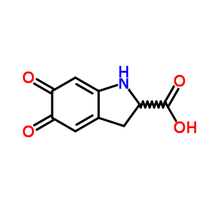 5,6-二氧代-2,3-二氢-1H-吲哚-2-羧酸结构式_3571-34-4结构式