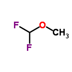 Difluoromethyl methyl ether Structure,359-15-9Structure